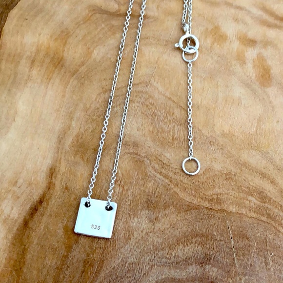 Petite Square Necklace - Picture 3 of 5